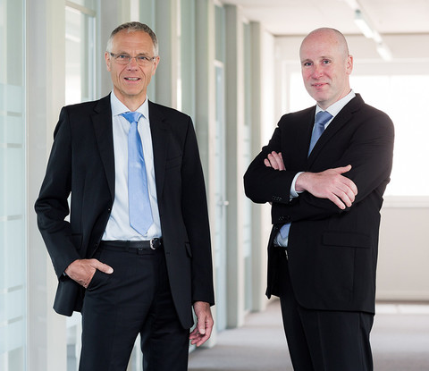 Geschäftsführer Ulrich Völkel und Dirk Jansen